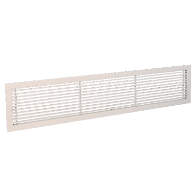 Grilles à barres frontales fixes alu