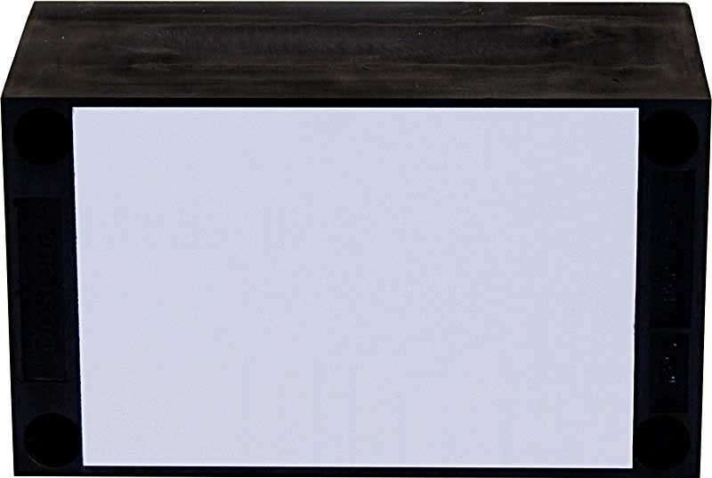 UMP-ALU-R (rectangulaire) 160 DOSTEBA Plaque de montage universelle inclus 4 chevilles de vissage (FUR) 6002216