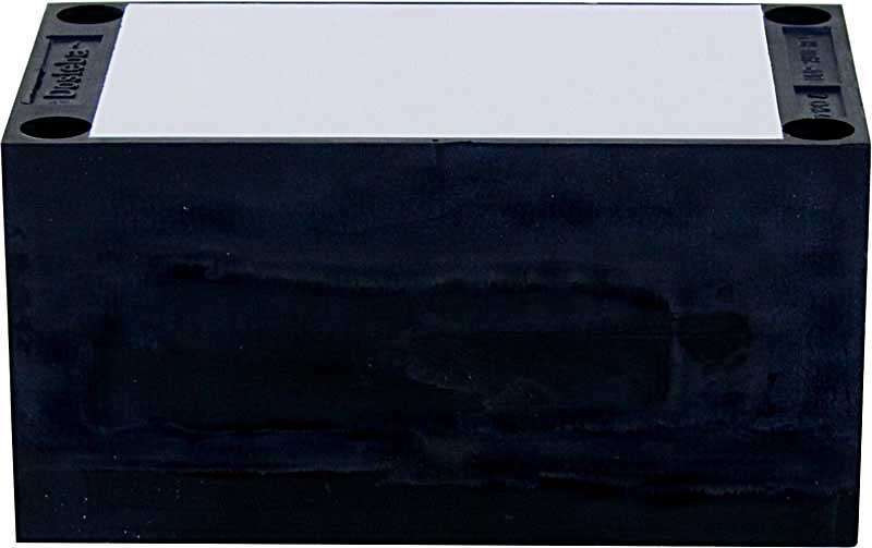 UMP-ALU-R (rectangulaire) 100 DOSTEBA Plaque de montage universelle inclus 4 chevilles de vissage (FUR) 6002210