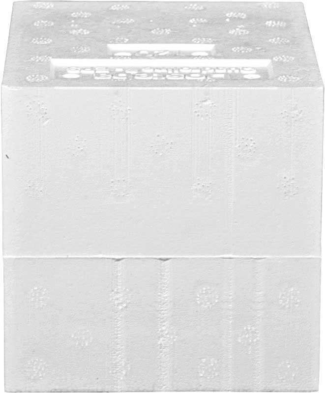 Quadroline-EPS Taille 100 x 100mm DOSTEBA Carreau de montage Epaisseur 100 mm 6001310