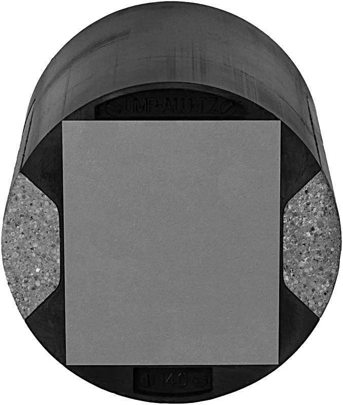 UMP-ALU-TZ (cylindrique) 280 DOSTEBA Plaque de montage universelle sans matériel de fixation 6003828