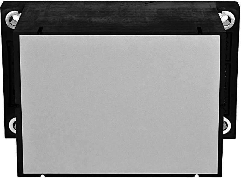 UMP-ALU-TR (rectangulaire) 240 DOSTEBA Plaque de montage universelle inclus tige filetée et support 6004324