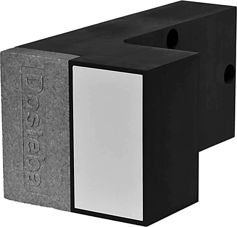 Equerre TRA-WIK-ALU-RL 100 DOSTEBA Equerre avec tige filetée 6010210