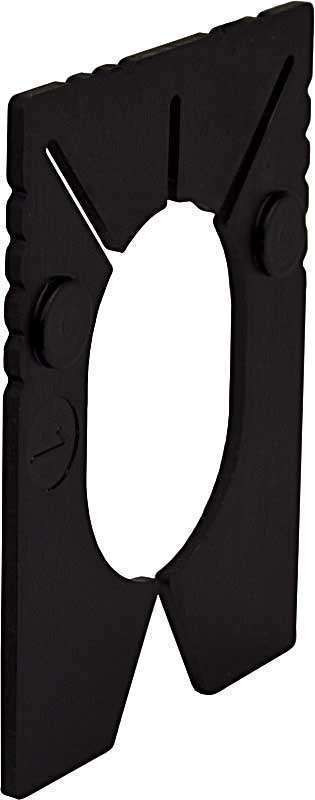 DOSTEBA 100 Supports d'écartement pour SLK®-ALU-TR / -TQ Epaisseur 1mm 6004756