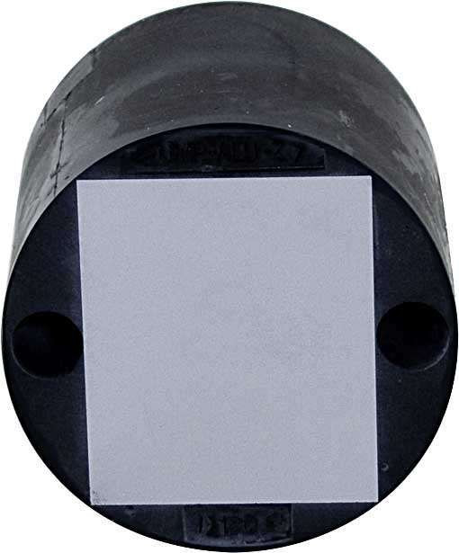 UMP-ALU-Z (cylindrique) 200 DOSTEBA Plaque de montage universelle inclus 2 chevilles de vissage (FUR) 6001820