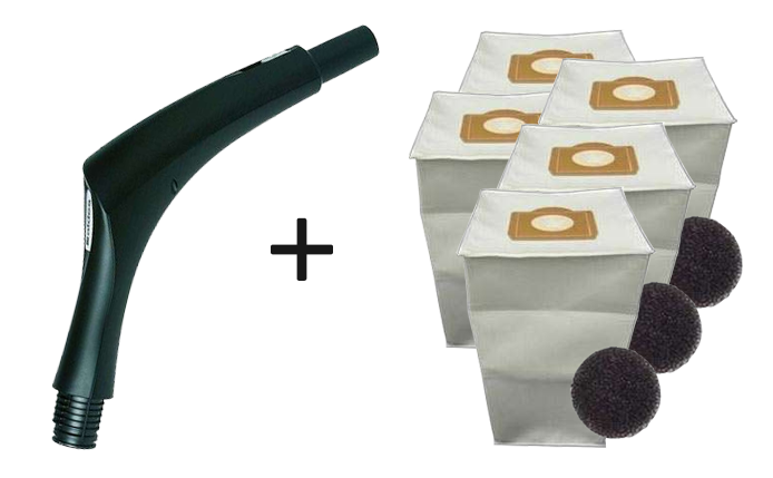 Pack 2 sacs aspirateur + Poignée de commande pour C.Booster / C.Cleaner ALDES C BOOSTER C CLEANER 11070084+11071099