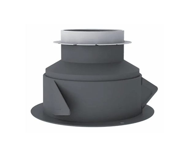 Manchon plastique placo 3 griffes D125/80 mm l.100 
