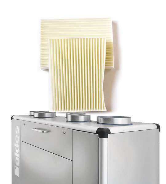 1 filtre F7 et 2 filtres G4 pour centrales C3000 et C3000_H2O 
