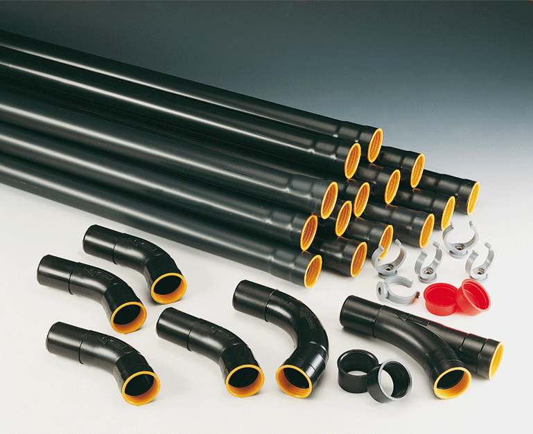 D.44 kit canalisation  pour 3 prises  GENERALE ASPIRATION 31030001