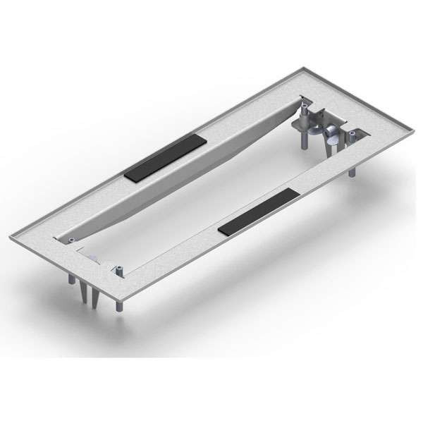 starline Bo. Cadre de montage V2A 350x130 mm FRAENKISCHE  78300699
