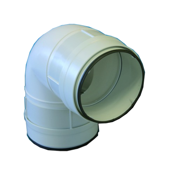 Coude 90° circulaire à joints 831032