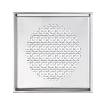 Grille de ventilation design Venezia inox unset Zhender 990322089
