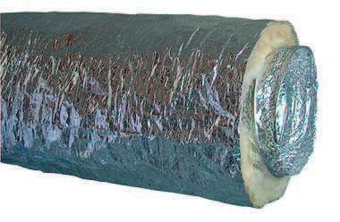10 m Conduit souple Alu Calorifugé ép.25mm M0 ⌀100 
