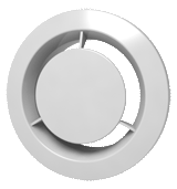 Bouche Extraction Plastique Ronde ⌀80 