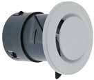 Bouche Plastique Ronde Reglable ⌀125 Manchon Placo 