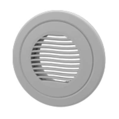 Bouche Plastique Ronde Ajustable ⌀80 