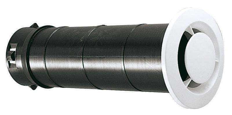 Bouche extraction fixe ⌀125 manchon long - GB 125 N - ATLANTIC - 422151 - 3416084221519