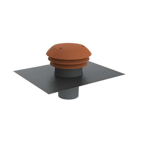 Chapeau de toiture matière plastique - CARA 125 ardoise - 6027