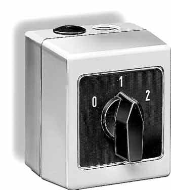 Commutateur 2 vitesses pour ventilateur monophasé 
