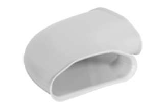 Coude 90° ovale horizontal 