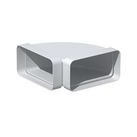 Coude horizontal rectangulaire 90° 40x110 