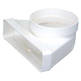 Coude mixte vertical 55x220x125 plastique 