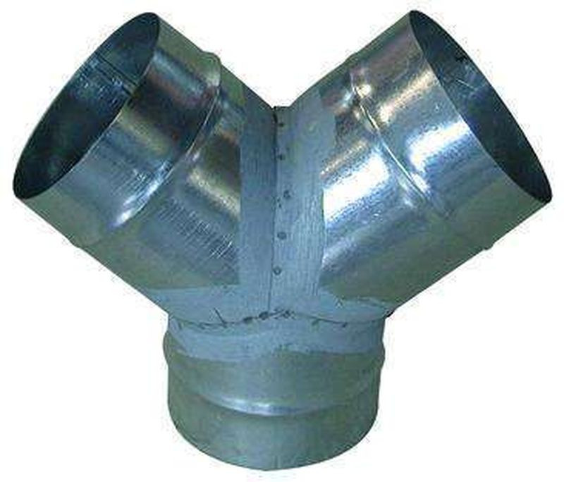 Culotte simple galva diamètre 125 mm - CS 90° ⌀125 - ALDES - 11093083 - 3542280930839