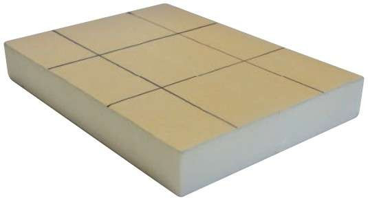 Dalle lisse plancher chauffant 