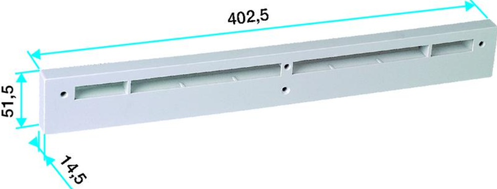 Entretoise acoustique blanc - EHL - ALDES - 11014127 - 3542280141273