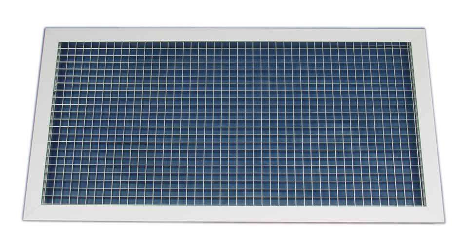 GRM 600 X400 UNELVENT GRILLE AILETTES FIXES 852501