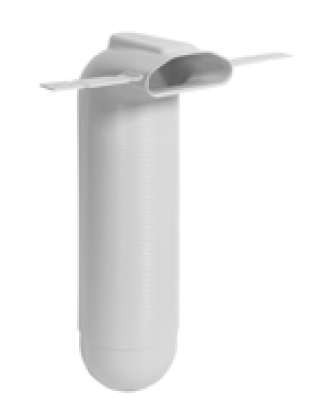 Manchette ovale D125 90° 1 piquage 