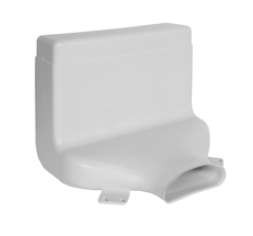 Manchette rectangulaire coudée ovale 