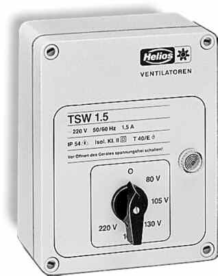 Régulateur à transformateur pour ventilateurs 1,5 A 