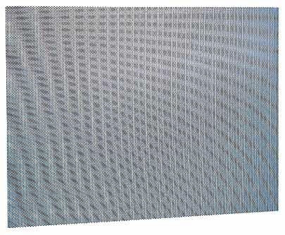 Grilles intérieures AO251 F0 AXB 600X600 RAL9010 30% Aldes 11050668
