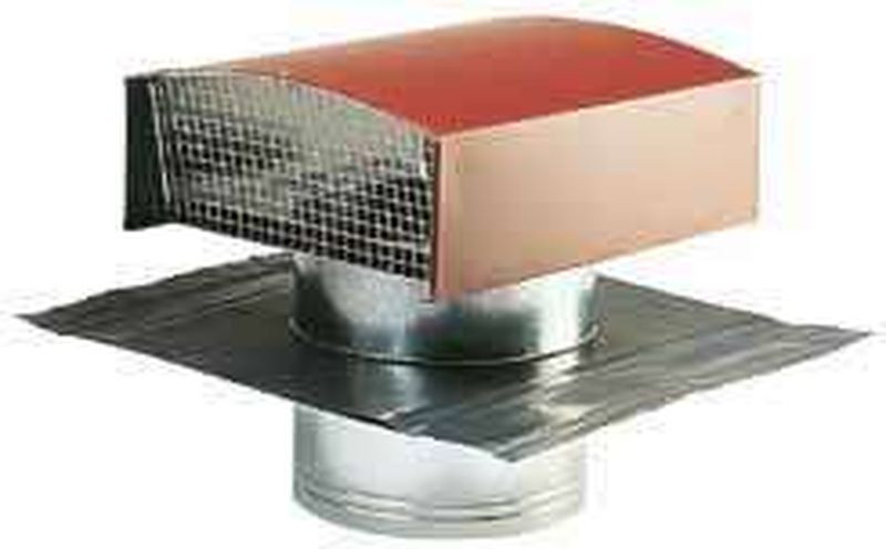 Sortie toiture galva ⌀200 coul. Tuile - STS 200 - ALDES - 11030100 - 3542280301004