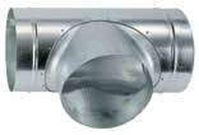 Té 90° galva D160/160 - TE 160/160 - ATLANTIC - 523462 - 3416085234624