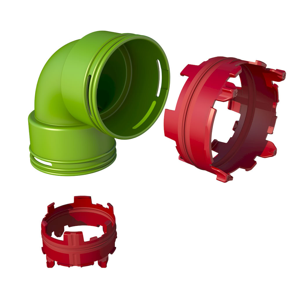 AE48C Kit coude 90° Kit Coude 90° D90 189034 UBBINK