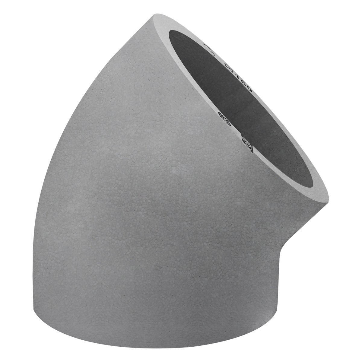 Aria Aduro Coude isolé 45 degrés EPS D125 mm 52912590100T HEATPEX