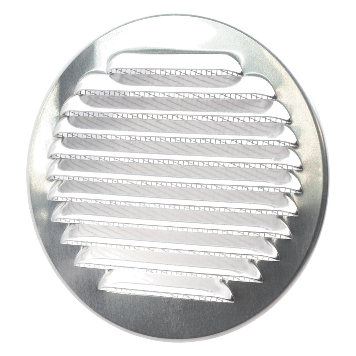 Aria Aduro Grille plate de prise d'air ou de rejet aluminium D160 mm 52011000100T HEATPEX