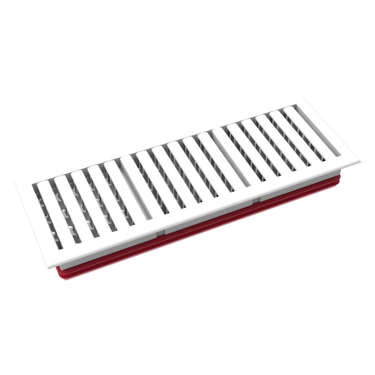 Aria Connect Grille de ventilation modulaire blanche 300 x 100 mm 52040020000W HEATPEX