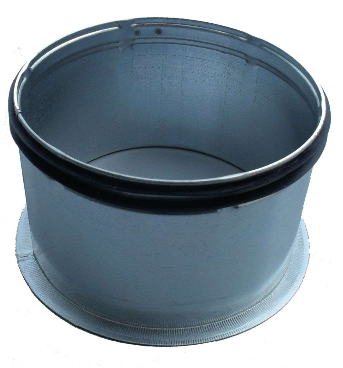 Raccord pour gaine avec joint Ø 160 mm (x2)