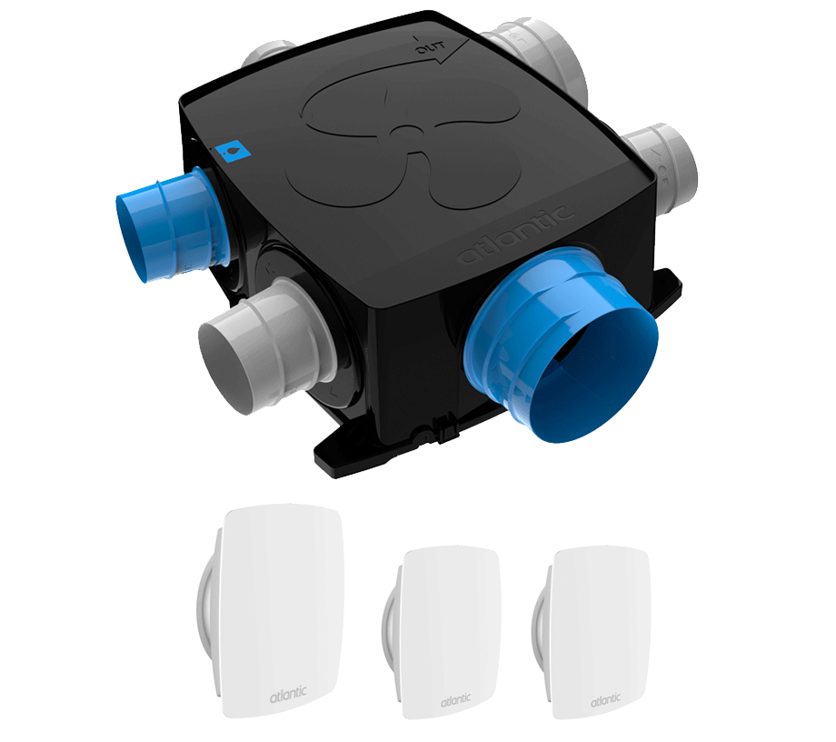 Autocosy IH Flex VMC simple flux autoréglable Atlantic 412290