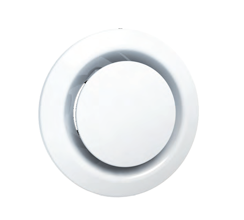 beip Bouche extraction et insufflation plastique ronde réglable