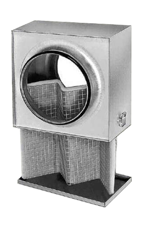 Caisson filtre G4 pour conduits circ. ⌀125 helios