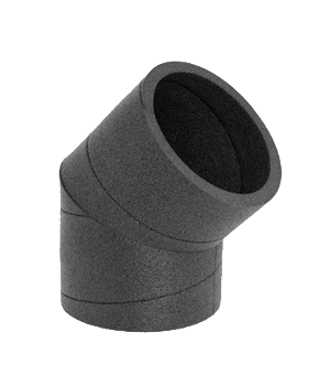 Coude 45° Conduit rigide isolé calogaine aldes
