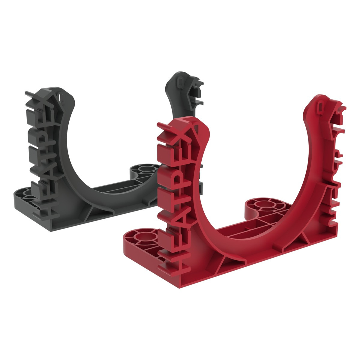 Colliers de fixation pour conduit D75 mm Aria Connect HEATPEX