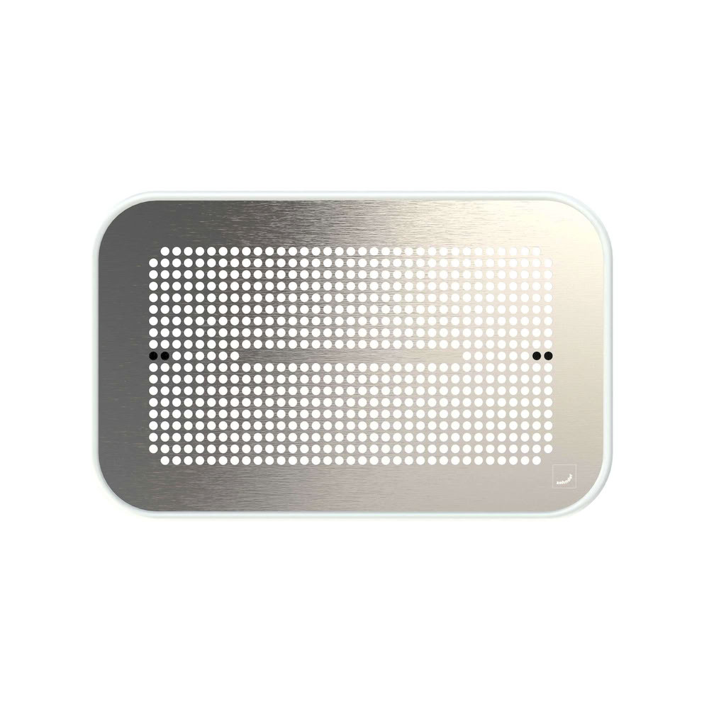 Grille CLD 270 x 170 mm inox  inox satiné ZEHNDER COMFOSYSTEMS ComfoGrid Topazio - 990322333
