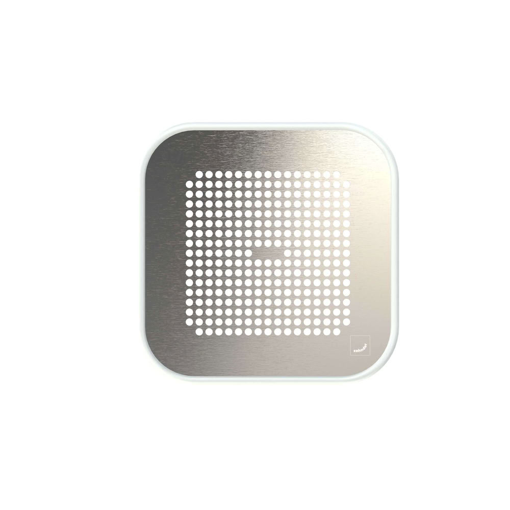 Grille ronde DN25 inox inox satiné  ZEHNDER COMFOSYSTEMS ComfoGrid Topazio - 990322331