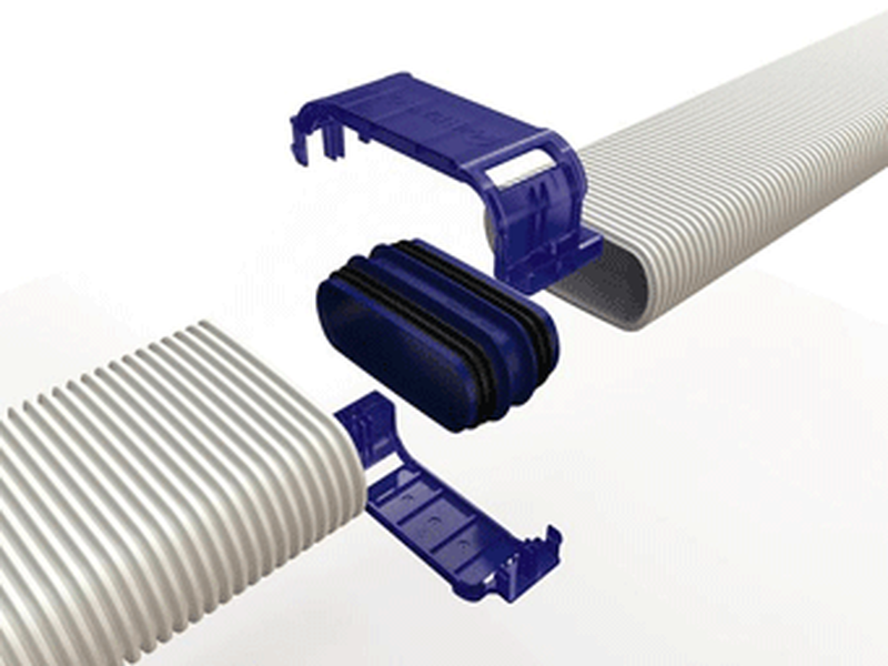 Gaine flexible 140x64 15m - Easyflex - RENSON - 28406 - 5413470282145