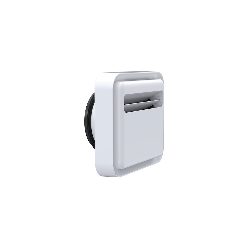 EHT2 5/45-39 BL D100 Entrée d'air hygro acoustique traversante 428799 ATLANTIC